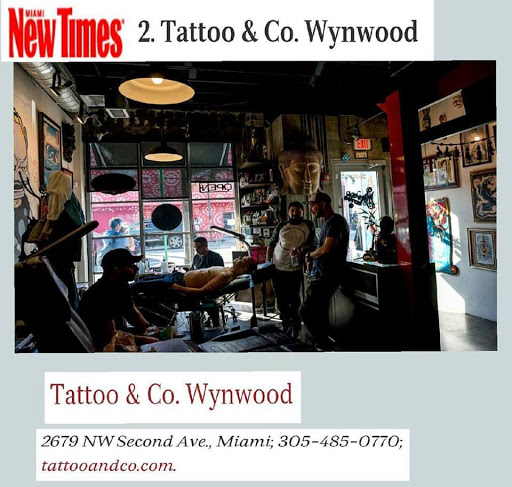 Tattoo Shop «Tattoo & Co Wynwood», reviews and photos, 2679 NW 2nd Ave, Miami, FL 33127, USA