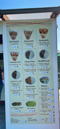 Asia Imbiss à Butjadingen menu