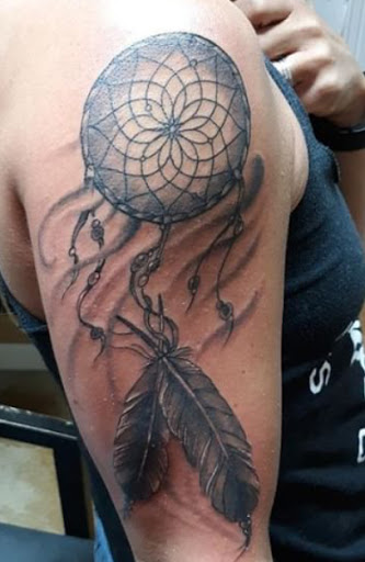 Explore pyramid tattoo ideas, creative tattoo ideas in West Palm Beach, available at Ink Link Tattoos & Piercings