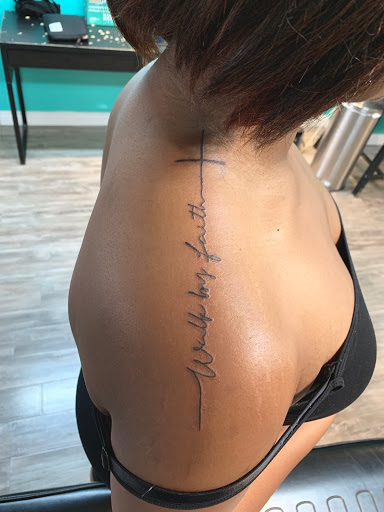 Explore tattoo name placement ideas, creative tattoo ideas in Sacramento, available at Stylz Tattoos & Piercings