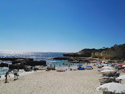 Foto av Praia do Evaristo och bosättningen
