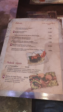 Pirates Paradise à Montpellier menu