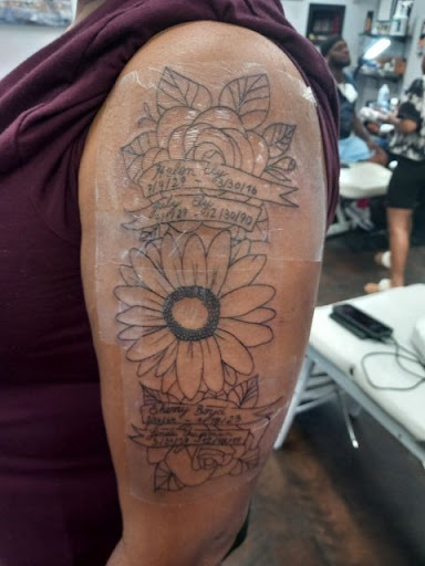 Explore saw movie tattoo ideas, creative tattoo ideas in Loganville, available at No Regrets Tattoo Studio