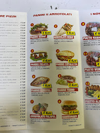 Pizza Kebab à Turin carte