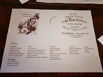 Restaurant Al Bachero à Spilimbergo - menu / carte