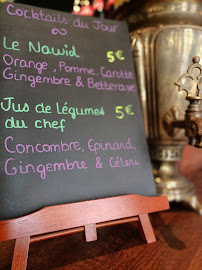 KHANA à Paris menu