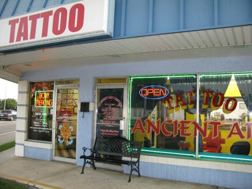 Ancient Art Tattoo Studio, 1246 N Tamiami Trail #8, North Fort Myers, FL 33903, USA, 