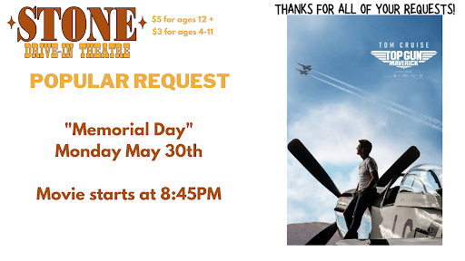 Drive-in Movie Theater «Stone Drive-In Theatre», reviews and photos, 808 Theatre Ln, Mountain View, AR 72560, USA