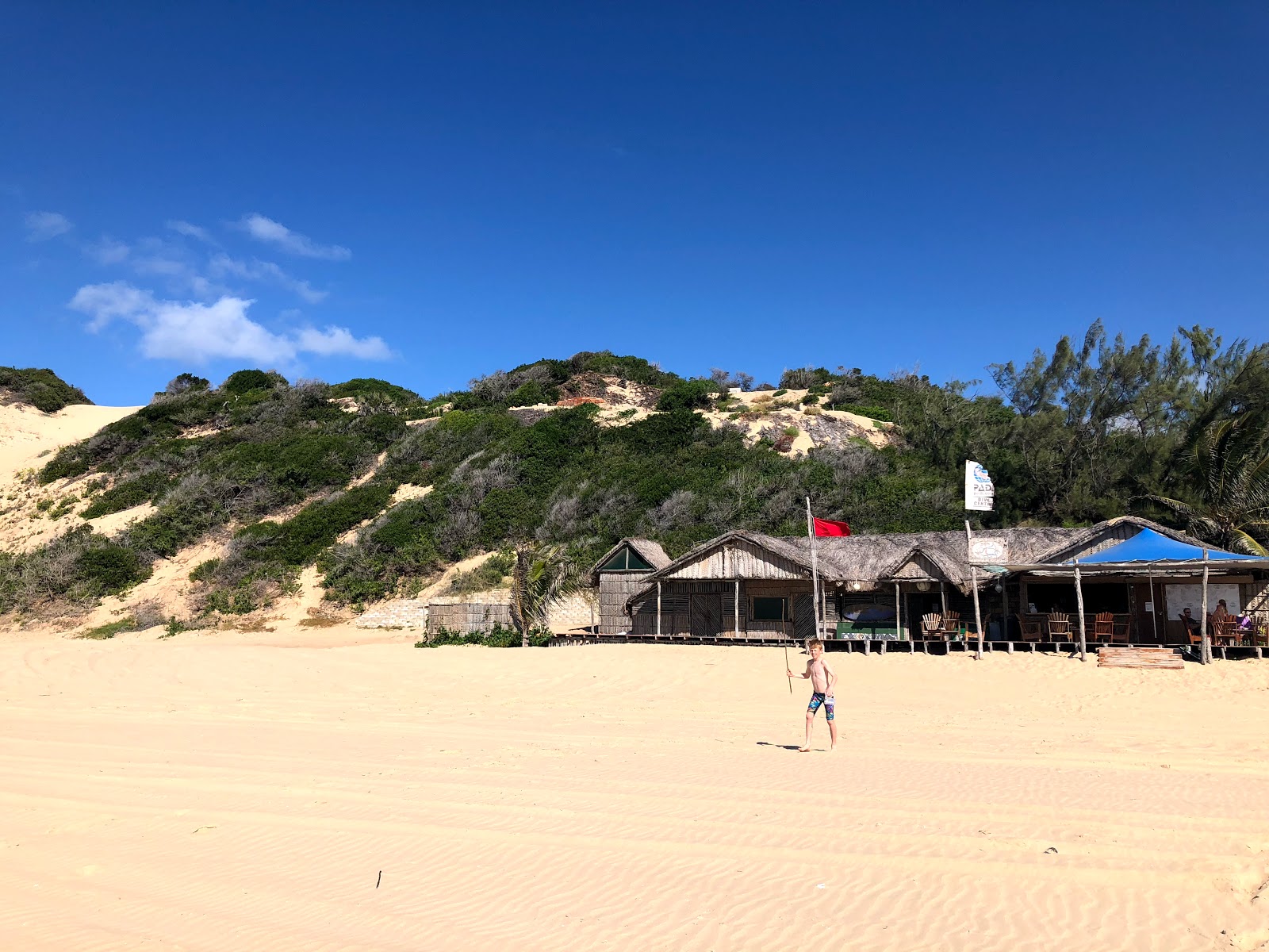 Fotografija Praia de Jangamo priljubljeno mesto med poznavalci sprostitve