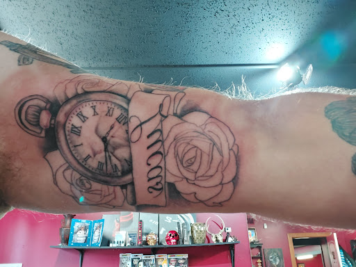 Explore harry potter hand tattoo ideas, creative tattoo ideas in Flint, available at Millennial Ink- Tattoo Shop-Custom Tattoos-Top Tattoo Artist