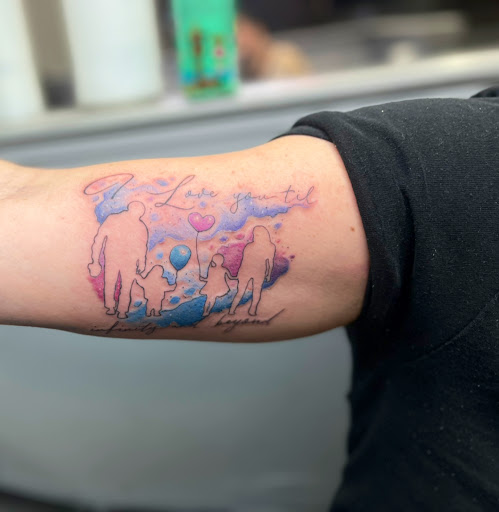 Explore spiderman tattoo ideas, creative tattoo ideas in Orlando, available at Body Language Custom Ink
