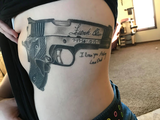 Explore tramp stamp tattoo cover up ideas, creative tattoo ideas in Rapid City, available at Rushmore Tattoo Company LLC
