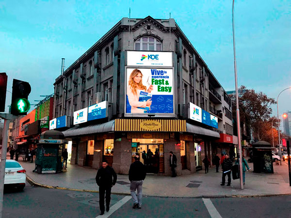 Teléfono de Koe sede Las Condes
