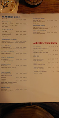 Union Table and Tap à Aschaffenburg menu