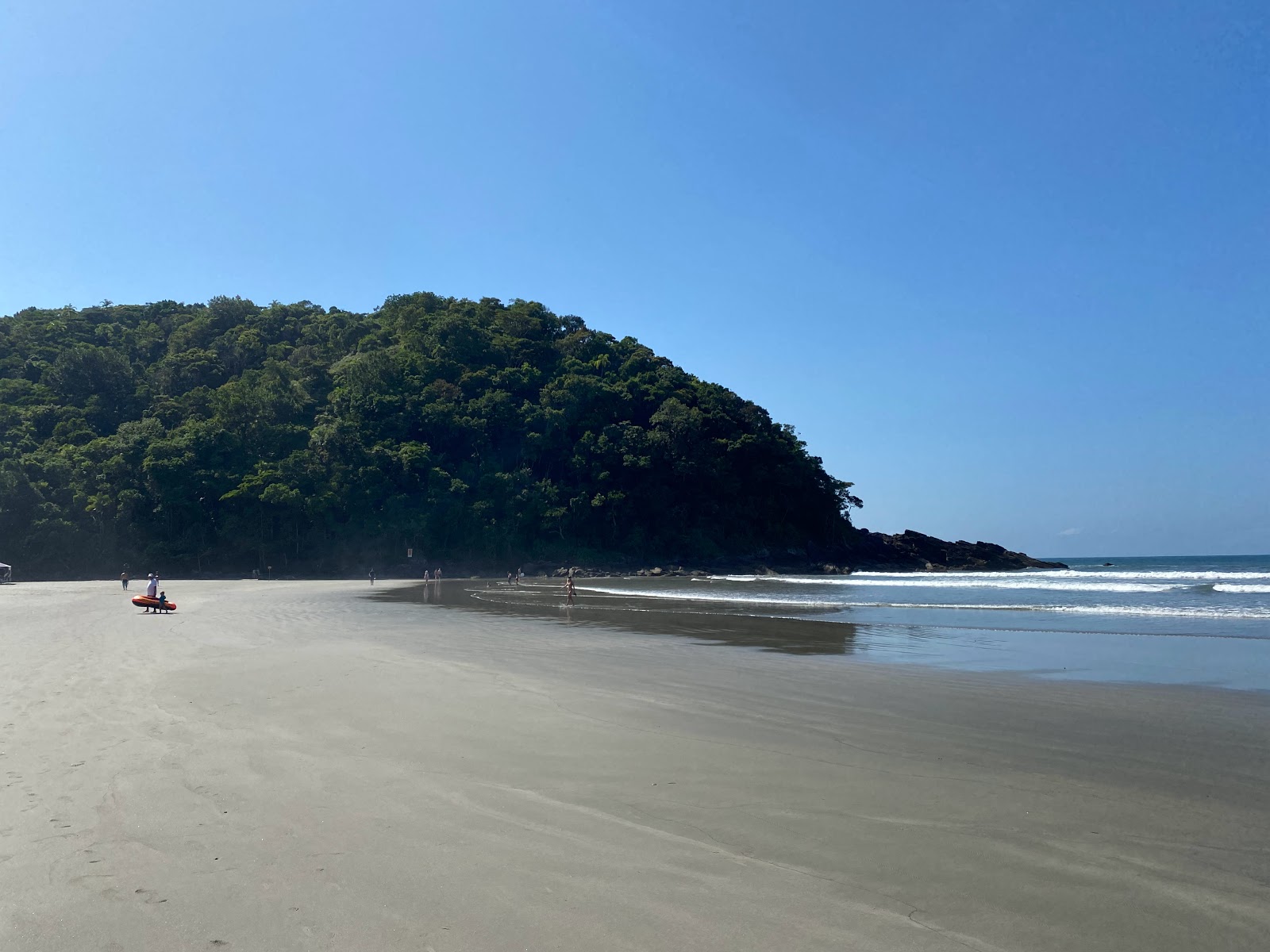 Foto di Spiaggia Engenho con una superficie del sabbia beige fine