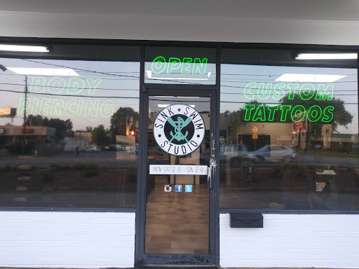 Explore headstone tattoo ideas, creative tattoo ideas in Marietta, available at Sink or Swim Studio and Gallery