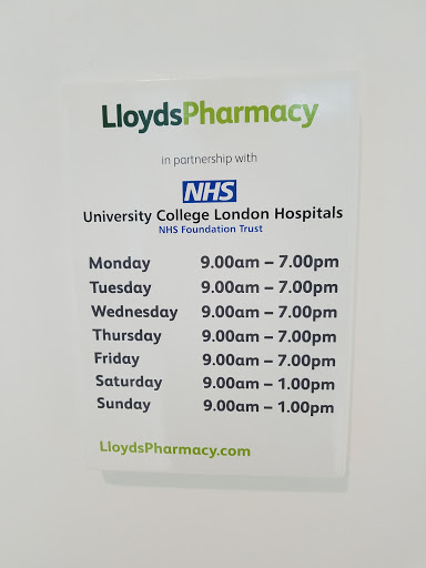Lloyds pharmacy outpatients UCLH