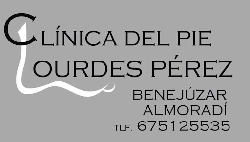 Clínica del Pie Lourdes Pérez Almoradí. Podólogo. Podología General en Almoradí, Alicante