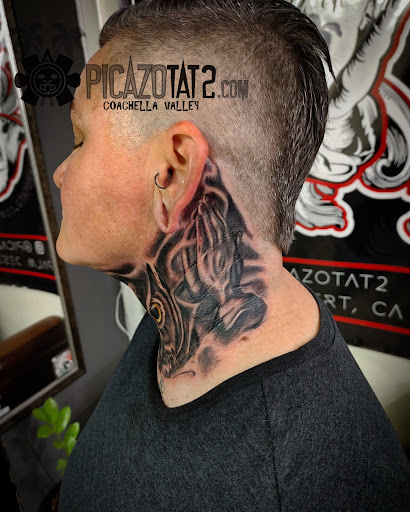 Explore anubis tattoo ideas, creative tattoo ideas in Palm Desert, available at Picazo Tattoo Studio