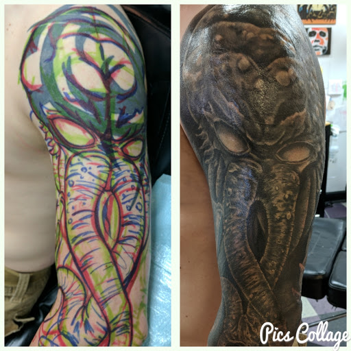 Tattoo Shop «Paragon Tattoos», reviews and photos, 1243 Joe Frank Harris Pkwy SE, Cartersville, GA 30120, USA