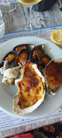 Huîtres Rockefeller du Restaurant de fruits de mer La Ferme Marine - La Tablée à Marseillan - n°9