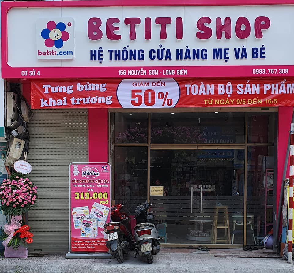 Betiti Long Biên - Chuyên Đồ Sơ Sinh, Trọn Bộ Sơ Sinh Giá Gốc