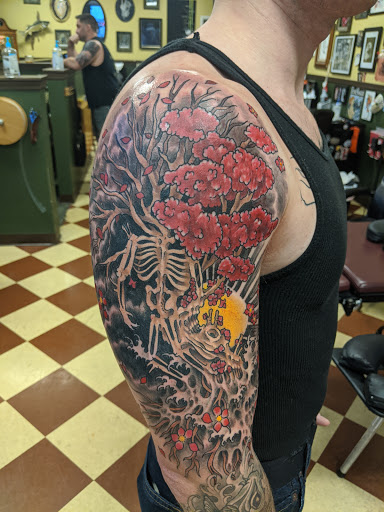 Explore easy beginner tattoo ideas, creative tattoo ideas in Erie, available at Wayward Tattoo Studio