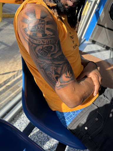 Explore ghost tattoo ideas, creative tattoo ideas in Atlanta, available at Ink Slave Tattoos