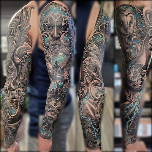 Explore 2x2 tattoo ideas for females, creative tattoo ideas in Utica, available at Watchtower Tattoo Company