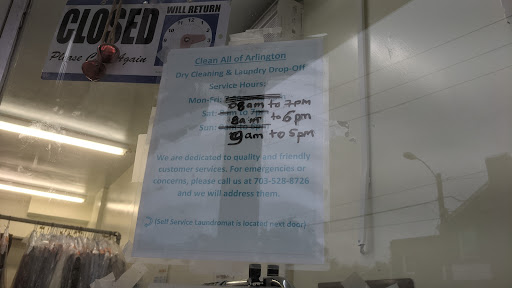 Laundromat «Clean All Laundromat & Dry Cleaner», reviews and photos, 5150 Wilson Blvd, Arlington, VA 22205, USA