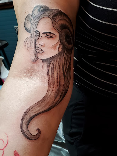 Explore mechanical sleeve tattoo ideas, creative tattoo ideas in Albuquerque, available at Iron Anchor Tattoo Parlour