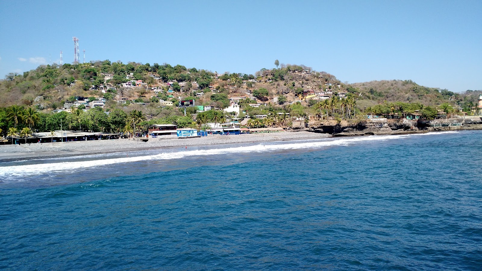 Foto af La Libertad beach og bosættelsen