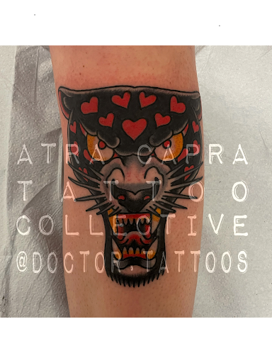 Explore rebel tattoo ideas, creative tattoo ideas in Birmingham, available at atra capra tattoo collective