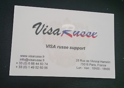 Visa Russe à Paris