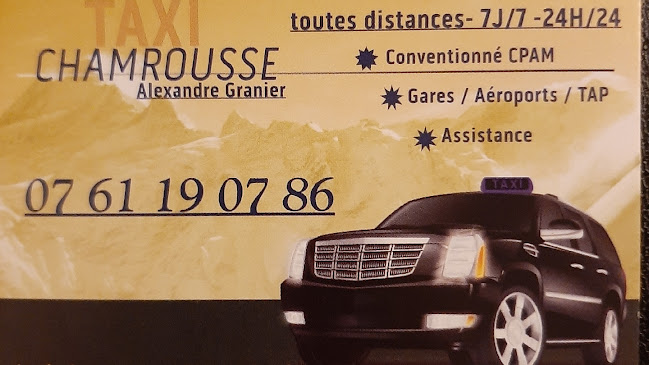 TAXI CHAMROUSSE - Service de taxi