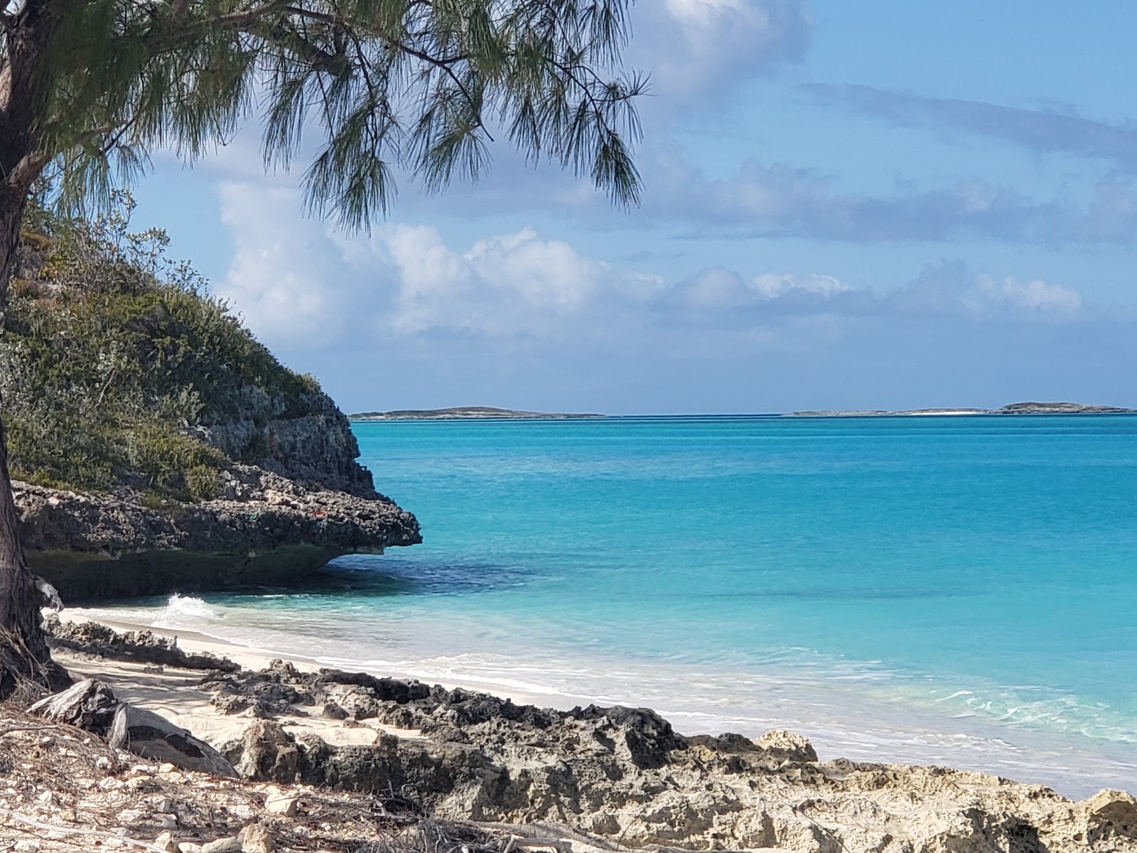 Valokuva Exuma Point beachista. villi alue