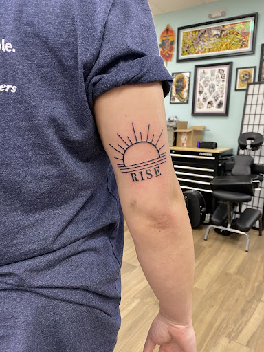 Explore xoxo tattoo ideas, creative tattoo ideas in Cocoa Beach, available at 13 Waves Tattoo