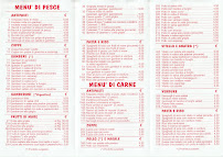 Menu du Mountain Castle à Giaveno