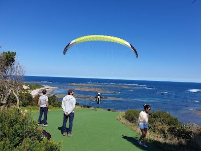 Hanggliding and paragliding launch