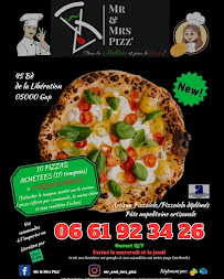 Pizzeria Mr & Mrs Pizz' à Gap (la carte)