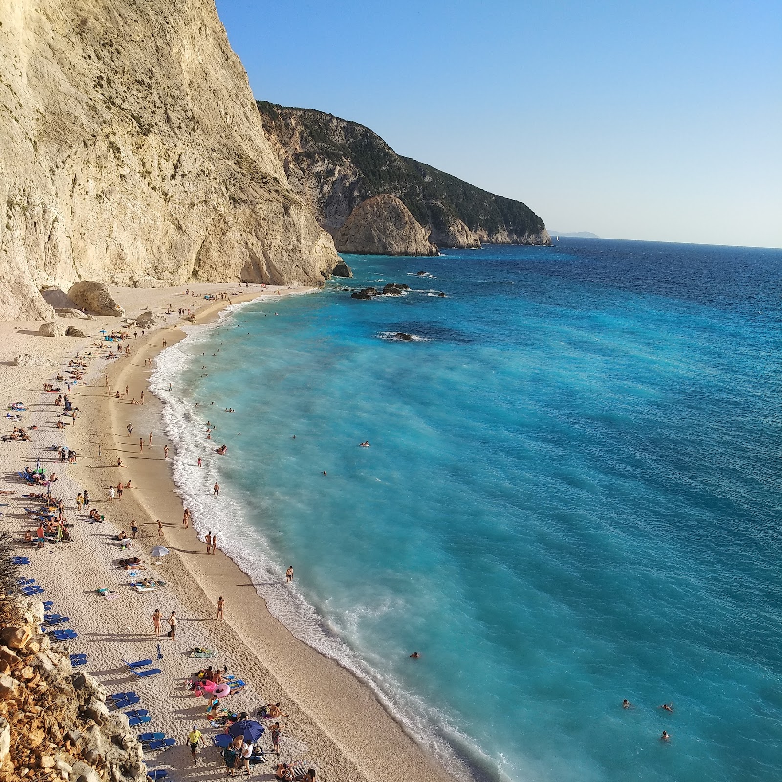 Porto Katsiki Plajı'in fotoğrafı doğal alan içinde bulunmaktadır