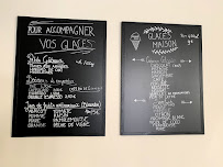 Carte du L'Envie café glacier à Saint-Quentin-la-Poterie