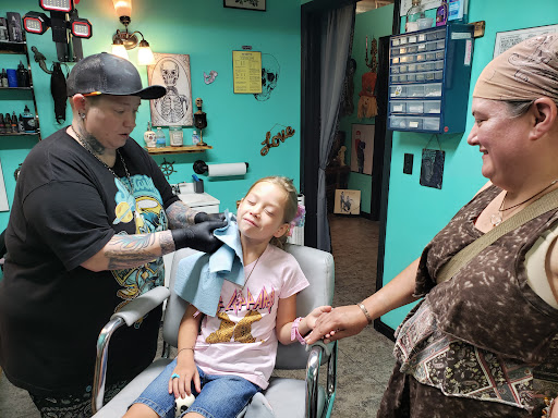 Explore 3 daughters tattoo ideas, creative tattoo ideas in Wooster, available at Iron Rose Tattoo Company