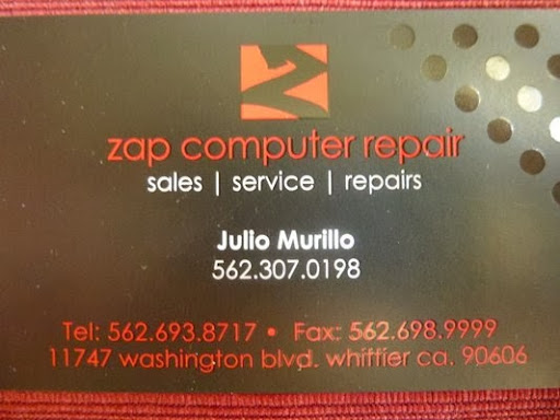 Computer Repair Service «Zap Computer Repair», reviews and photos, 11747 Washington Blvd, Whittier, CA 90606, USA