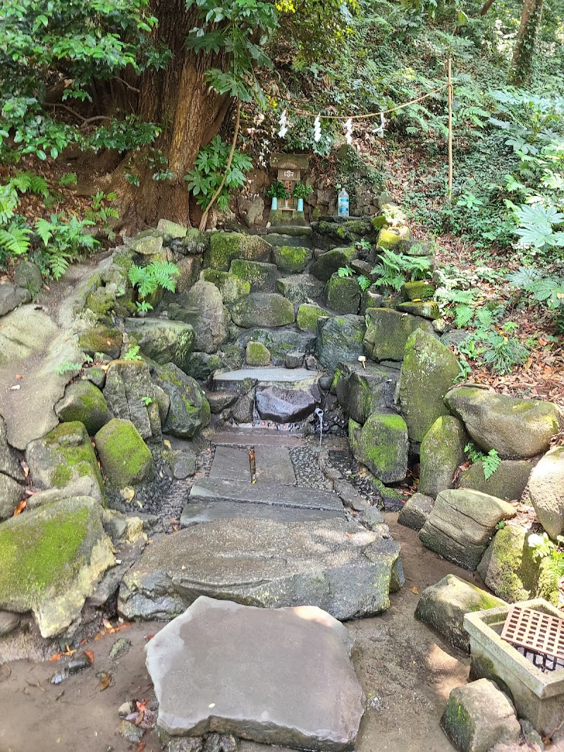 姉埼神社の御神水(水祖神社)