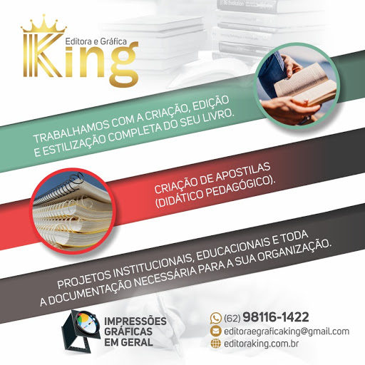 Logo da empresa - Editora King