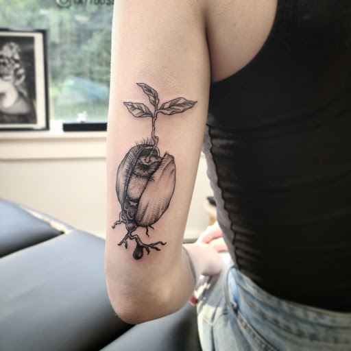 Explore grandmother tattoo ideas, creative tattoo ideas in Lewisburg, available at Rose and Dagger Tattoo