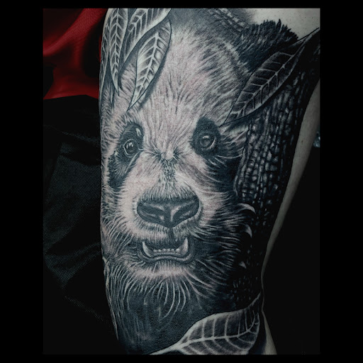 Explore jaws tattoo ideas, creative tattoo ideas in Casper, available at Final Thoughts