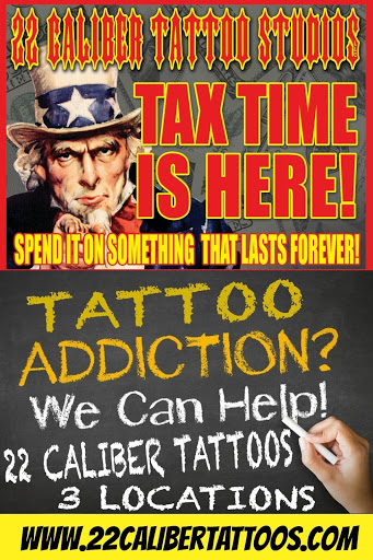 Explore chucky tattoo ideas, creative tattoo ideas in Hilliard, available at 22 Caliber Tattoo Mega Studio