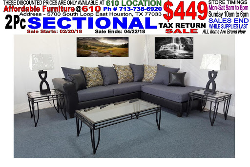 Furniture Store «Affordable Furniture 610», reviews and photos, 5700 South Loop E F, Houston, TX 77033, USA